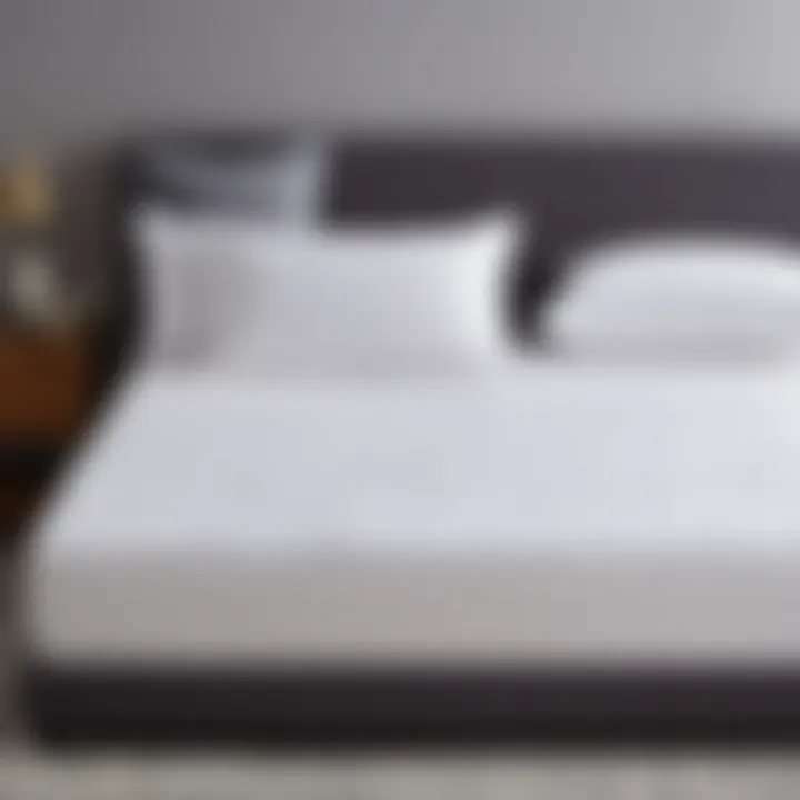 An infographic comparing different types of mattress protectors
