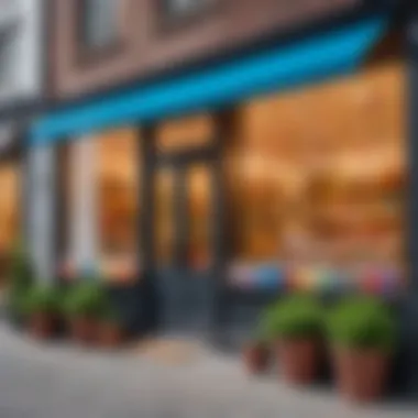 A storefront filled with an array of craft products, including orbeez Storefront showcasing various craft products including orbeez