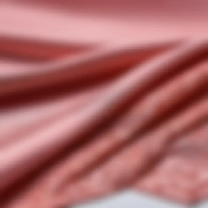 Close-up of high-quality lingerie fabrics