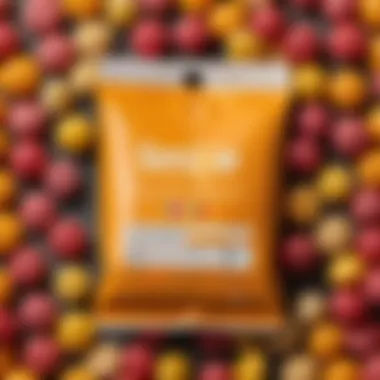 Ingredients and Nutritional Information of Smile Candy Detailed image of Smile Candy packaging highlighting ingredients.