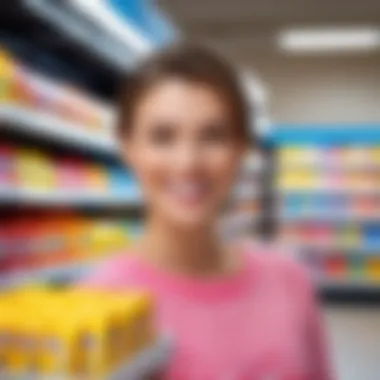 Find Smile Candy at Your Local Store A vibrant store showcasing Smile Candy on the shelves.