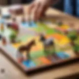 Engaging gameplay of Who is the Donkey board game