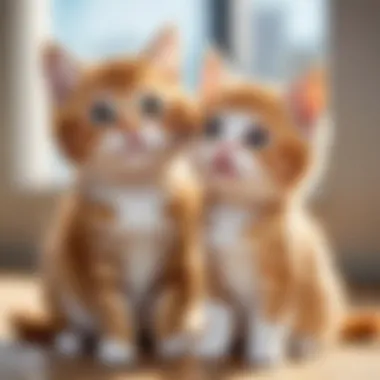 Themes of Friendship in 'Who Said Meow' Illustration depicting key themes of friendship and teamwork present in the cartoon.