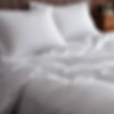 Smooth and wrinkle-free bedding after steaming